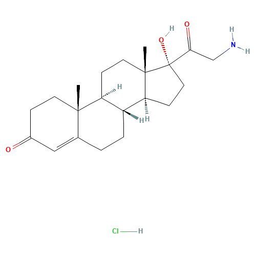 21-Amino-17-hydroxyprogesterone hydrochloride (CAS: 84869-30-7) - Related Chemical Product