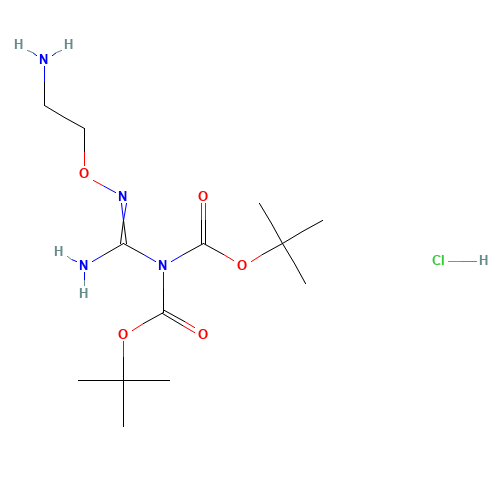 N,N'-BIS-BOC-N''-AMINOETHOXYGUANIDINE (CAS: 409081-80-7) - Related Chemical Product
