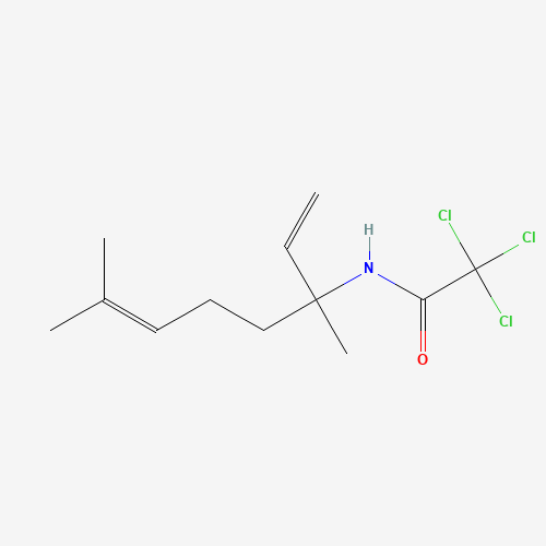 2,2,2-trichloro-N-(1,5-dimethyl-1-vinyl-4-hexenyl)acetamide (CAS: 51479-78-8) - Related Chemical Product
