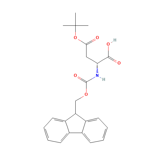 4-tert-Butyl N-((9H-Fluoren-9-ylmethoxy)carbonyl)-D-aspartate (CAS: 112883-39-3) - Related Chemical Product