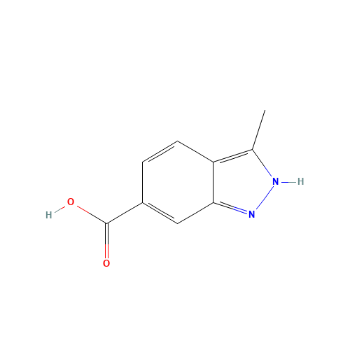 3-methyl-1H-indazole-6-carboxylic acid (CAS: 201286-96-6) - Related Chemical Product