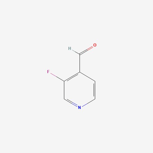 3-FLUOROISONICOTINALDEHYDE (CAS: 40273-47-0) - Chemical Structure and Molecular Formula 
