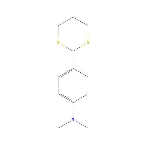 2-[4-(Dimethylamino)phenyl]-1,3-dithiane (CAS: 24588-75-8) - Related Chemical Product