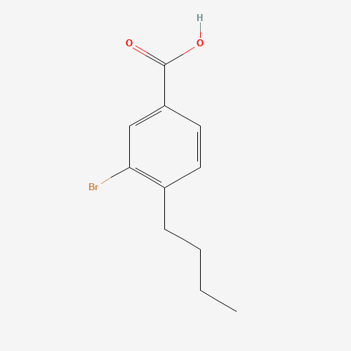 3-bromo-4-butylbenzoic acid (CAS: 1131615-06-9) - Related Chemical Product