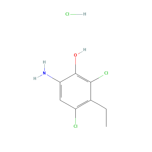 2,4-Dichloro-3-ethyl-6-aminophenol hydrochloride (CAS: 101819-99-2) - Related Chemical Product