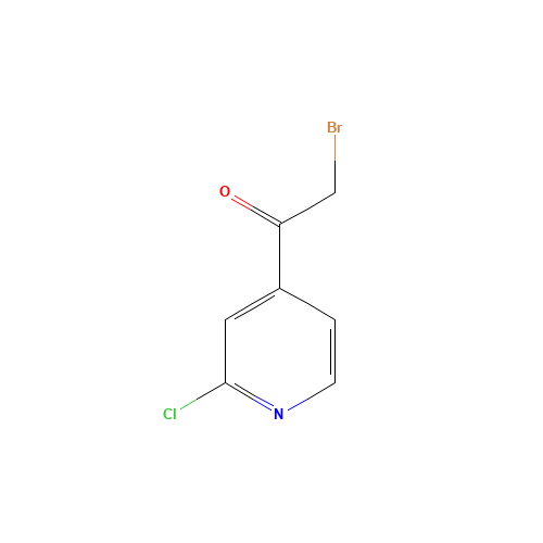 2-Bromo-1-(2-chloropyridin-4-yl)ethanone (CAS: 23794-16-3) - Related Chemical Product