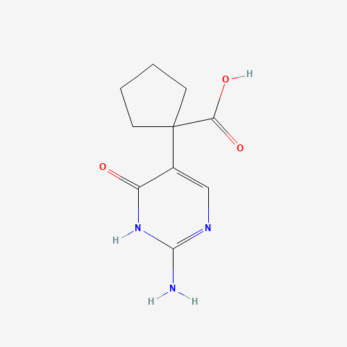 1-(2-amino-4-hydroxypyrimidin-5-yl)cyclopentanecarboxylic acid (CAS: 1184914-22-4) - Related Chemical Product
