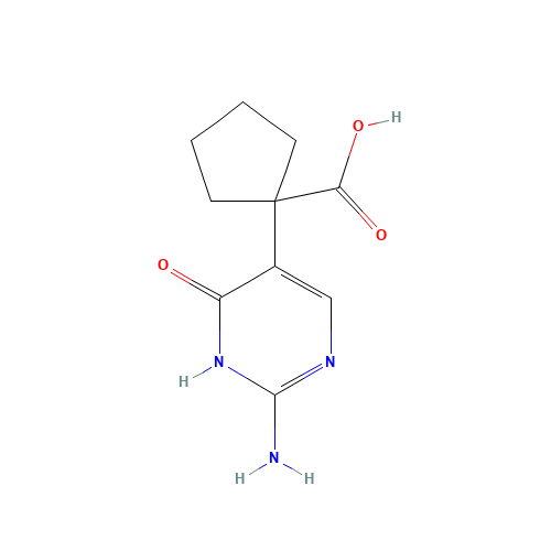 1-(2-amino-4-hydroxypyrimidin-5-yl)cyclopentanecarboxylic acid (CAS: 1184914-22-4) - Related Chemical Product
