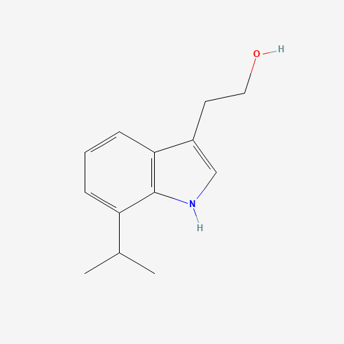 7-isopropyl tryptophol (CAS: 57817-12-6) - Chemical Structure and Molecular Formula 