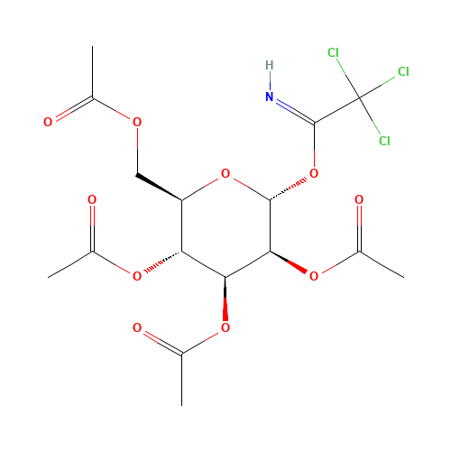 2,3,4,6-Tetra-O-acetyl-a-D-mannopyranosyltrichloroacetimidate (CAS: 121238-27-5) - Related Chemical Product