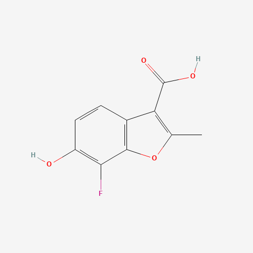 7-fluoro-6-hydroxy-2-methylbenzofuran-3-carboxylic acid (CAS: 854515-90-5) - Related Chemical Product
