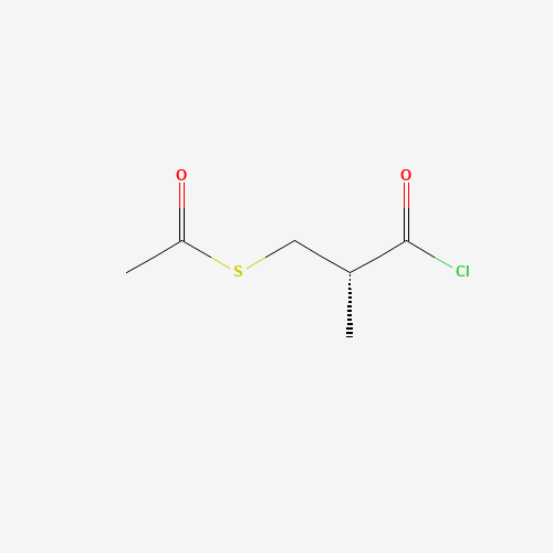(R)-3-(ACETYLTHIO)-2-METHYLPROPIONYL CHLORIDE (CAS: 74345-73-6) - Related Chemical Product