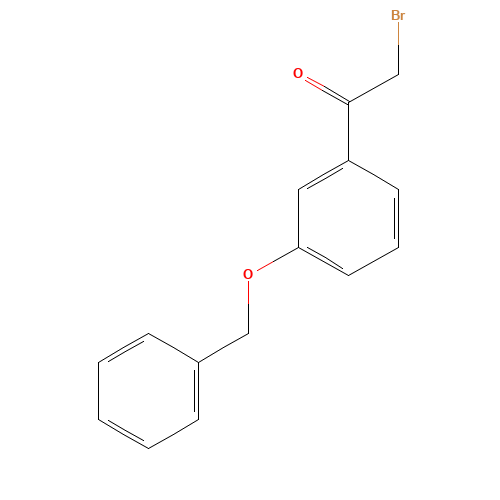 2-bromo-1-[3-(phenylmethoxy)phenyl]ethan-1-one (CAS: 19381-40-9) - Related Chemical Product