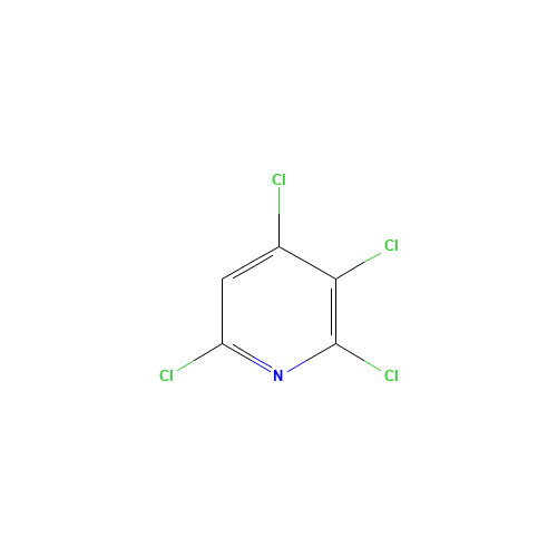 2,4,5,6-TETRACHLOROPYRIMIDINE (CAS: 14121-36-9) - Chemical Structure and Molecular Formula 