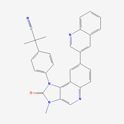 NVP-BEZ 235 (CAS: 915019-65-7) - Chemical Structure and Molecular Formula 