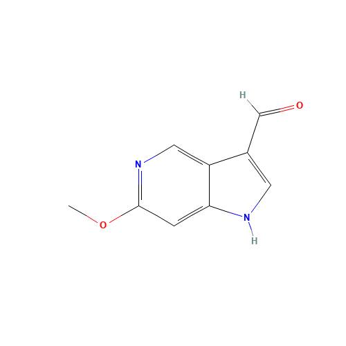 6-methoxy-1H-pyrrolo[3,2-c]pyridine-3-carbaldehyde (CAS: 1190315-58-2) - Related Chemical Product
