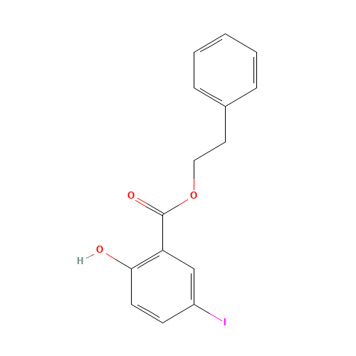 phenethyl 2-hydroxy-5-iodobenzoate (CAS: 1131622-43-9) - Related Chemical Product