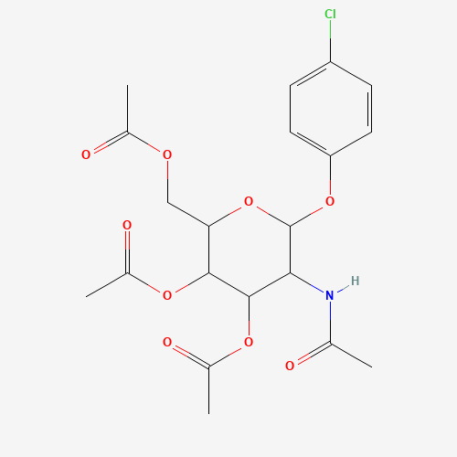 4'-CHLOROPHENYL 2-ACETAMIDO-3,4,6-TETRA-O-ACETYL-2-DEOXY-BETA-D-GLUCOPYRANOSIDE (CAS: 50729-97-0) - Related Chemical Product