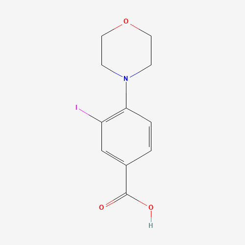 3-iodo-4-morpholinobenzoic acid (CAS: 1131614-36-2) - Related Chemical Product
