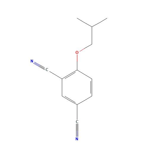 4-(2-Methylpropoxy)-1,3-benzenedicarbonitrile (CAS: 161718-81-6) - Related Chemical Product