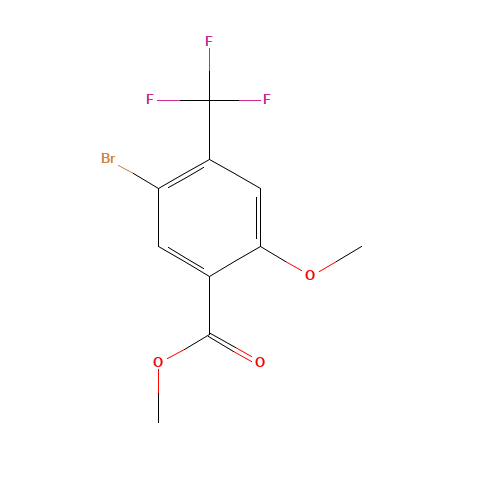 methyl 5-bromo-2-methoxy-4-(trifluoromethyl)benzoate (CAS: 1131587-97-7) - Related Chemical Product