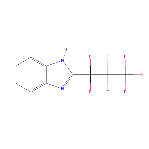 2-(HEPTAFLUOROPROPYL)BENZIMIDAZOLE (CAS: 559-37-5) - Related Chemical Product