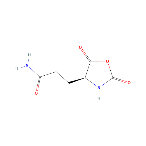 (S)-4-(2-AMINOCARBONYLETHYL)OXAZOLIDINE-2,5-DIONE (CAS: 33043-61-7) - Related Chemical Product
