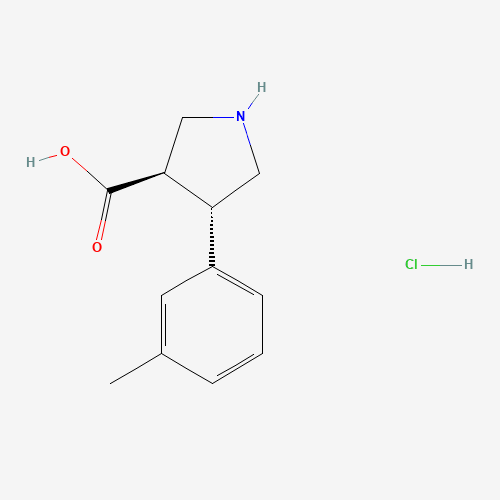 Trans-4-m-tolylpyrrolidine-3-carboxylic acid (CAS: 1049976-06-8) - Related Chemical Product