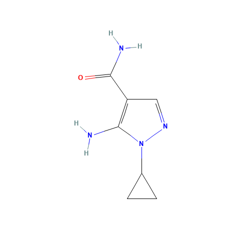 5-amino-1-cyclopropyl-1H-pyrazole-4-carboxamide (CAS: 1184916-42-4) - Related Chemical Product
