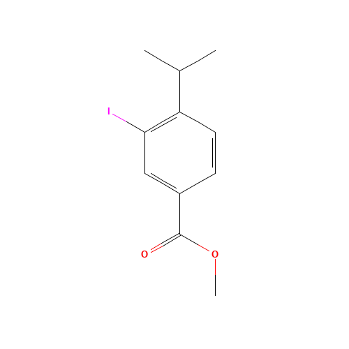 methyl 3-iodo-4-isopropylbenzoate (CAS: 100127-58-0) - Related Chemical Product