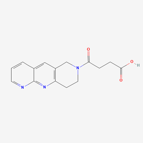 2-Chloro-6-(trifluoromethyl)nicotinonitrile (CAS: 389117-37-7) - Chemical Structure and Molecular Formula 