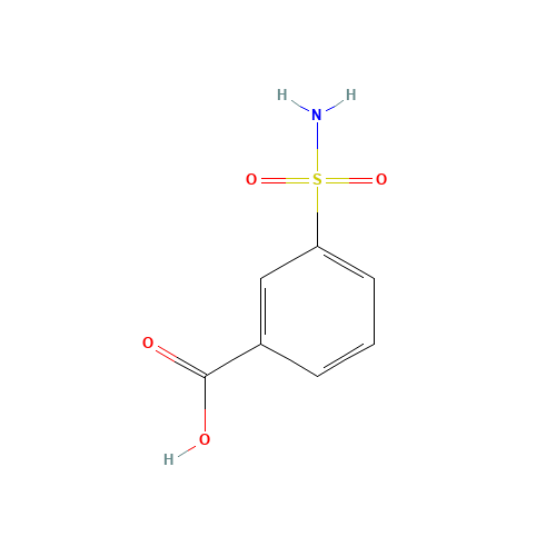 3-SULFAMOYL-BENZOIC ACID (CAS: 636-76-0) - Related Chemical Product