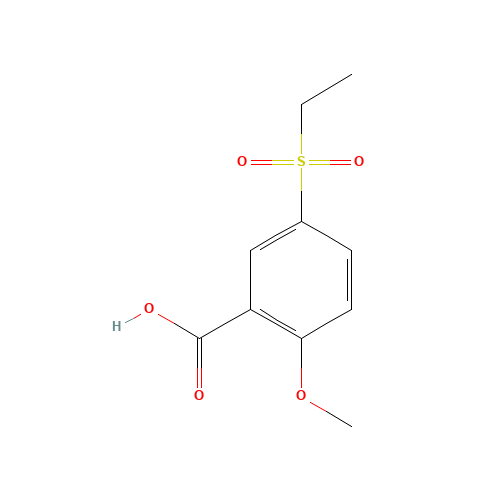 2-Methoxy-5-(ethylsulfonyl)benzoic acid (CAS: 4840-63-5) - Related Chemical Product
