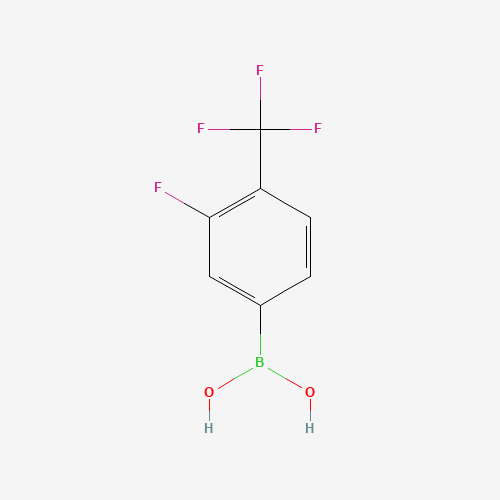 3-FLUORO-4-TRIFLUOROMETHYL-PHENYLBORONIC ACID (CAS: 864759-68-2) - Related Chemical Product