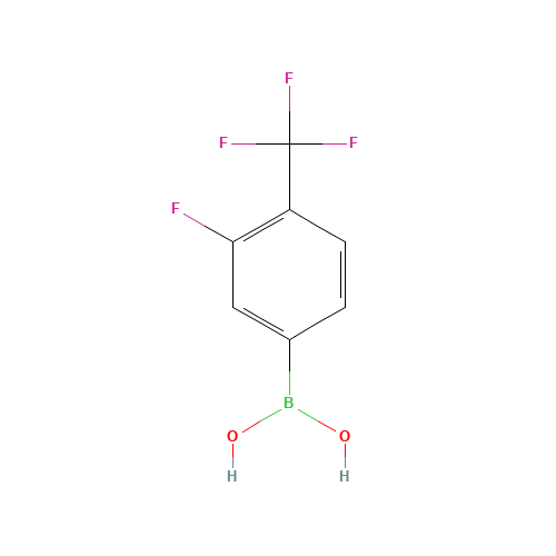 3-FLUORO-4-TRIFLUOROMETHYL-PHENYLBORONIC ACID (CAS: 864759-68-2) - Related Chemical Product