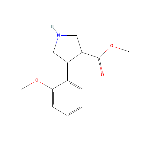 Trans-methyl 4-(2-methoxyphenyl)pyrrolidine-3-carboxylate (CAS: 939758-24-4) - Related Chemical Product