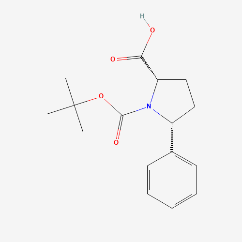 (2S,5R)-BOC-5-PHENYL-PYRROLIDINE-2-CARBOXYLIC ACID (CAS: 221352-49-4) - Related Chemical Product
