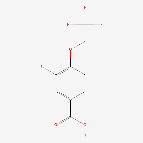 3-iodo-4-(2,2,2-trifluoroethoxy)benzoic acid (CAS: 1131614-66-8) - Related Chemical Product