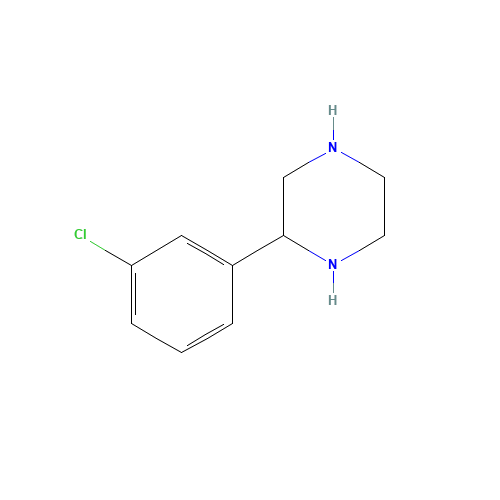 2-(3-CHLOROPHENYL)PIPERAZINE (CAS: 52385-79-2) - Related Chemical Product