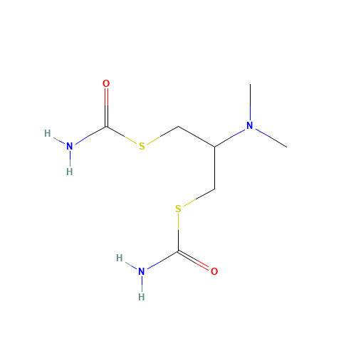 Cartap (CAS: 15263-53-3) - Chemical Structure and Molecular Formula 