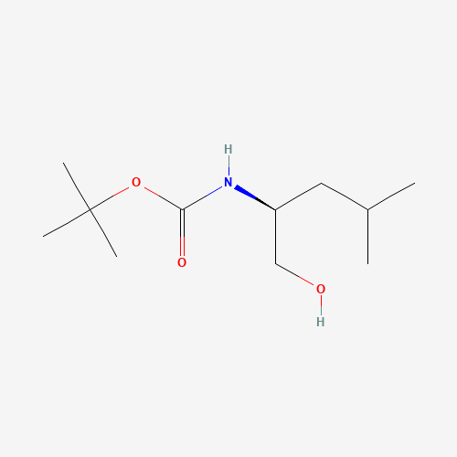 BOC-L-LEUCINOL (CAS: 82010-31-9) - Chemical Structure and Molecular Formula 