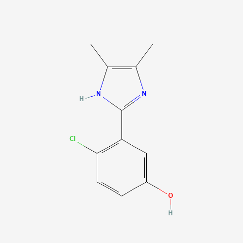 4-chloro-3-(4,5-dimethyl-1H-imidazol-2-yl)phenol (CAS: 1184919-44-5) - Related Chemical Product