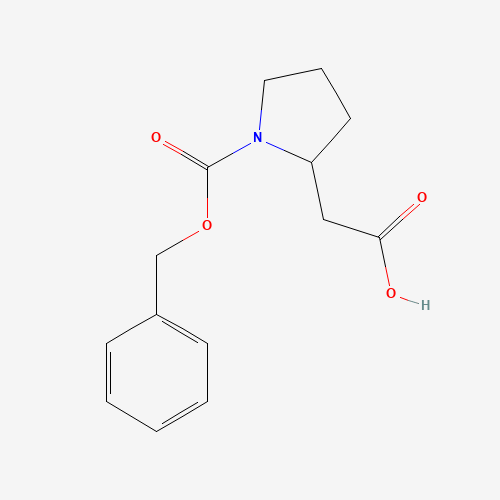 2-(1-(Benzyloxycarbonyl)pyrrolidin-2-yl)acetic acid (CAS: 889953-03-1) - Related Chemical Product