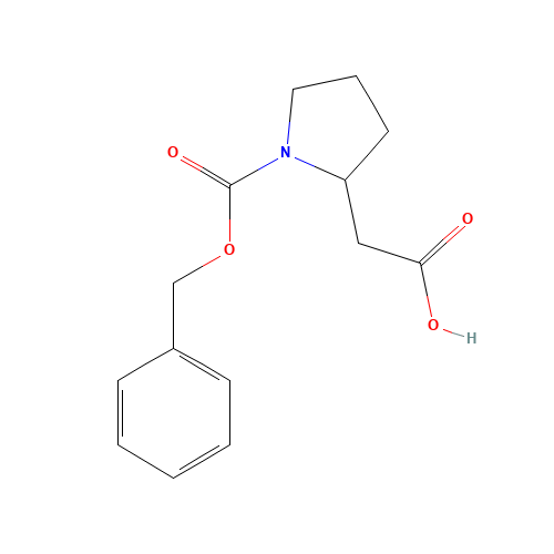 2-(1-(Benzyloxycarbonyl)pyrrolidin-2-yl)acetic acid (CAS: 889953-03-1) - Related Chemical Product