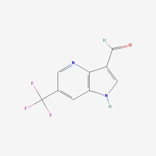 6-(trifluoromethyl)-1H-pyrrolo[3,2-b]pyridine-3-carbaldehyde (CAS: 1190311-65-9) - Related Chemical Product