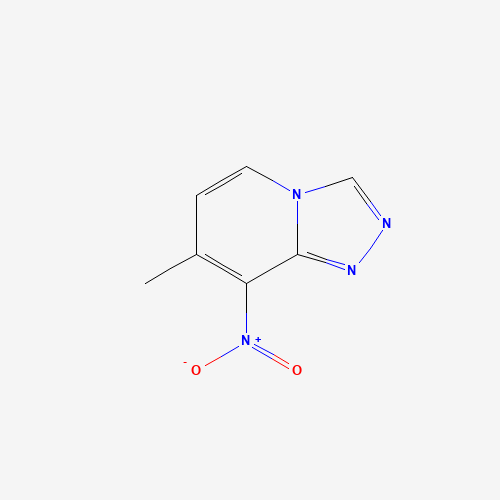 7-methyl-8-nitro-[1,2,4]triazolo[4,3-a]pyridine (CAS: 1150617-72-3) - Related Chemical Product