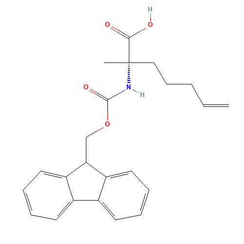 (S)-2-(((9H-FLUOREN-9-YL)METHOXY)CARBONYLAMINO)-2-METHYLHEPT-6-ENOIC ACID (CAS: 288617-73-2) - Related Chemical Product
