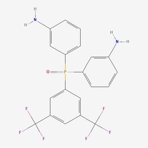 BIS(3-AMINOPHENYL) 3,5-DI(TRIFLUOROMETHYL)PHENYL PHOSPHINE OXIDE (CAS: 299176-31-1) - Related Chemical Product