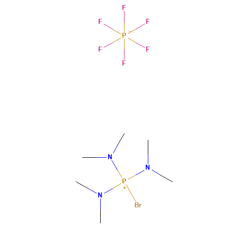 Bromotris(dimethylamino)phosphonium hexafluorophosphate (CAS: 50296-37-2) - Related Chemical Product