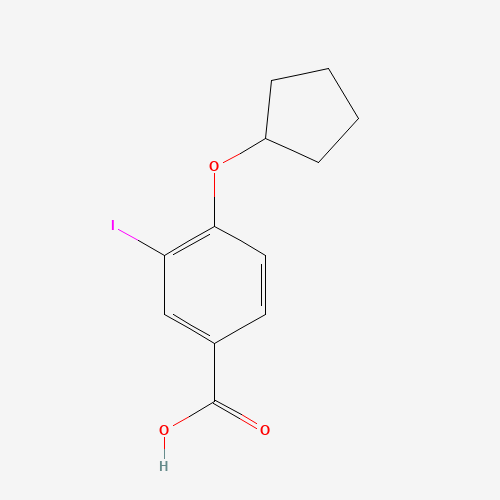 4-(cyclopentyloxy)-3-iodobenzoic acid (CAS: 1131614-30-6) - Related Chemical Product